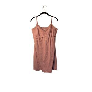 Bump in the Night Pink Maternity Nursing Nightgown Size Large